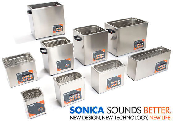 SONICA Ultrasonic cleaners 1.9-130 Litres